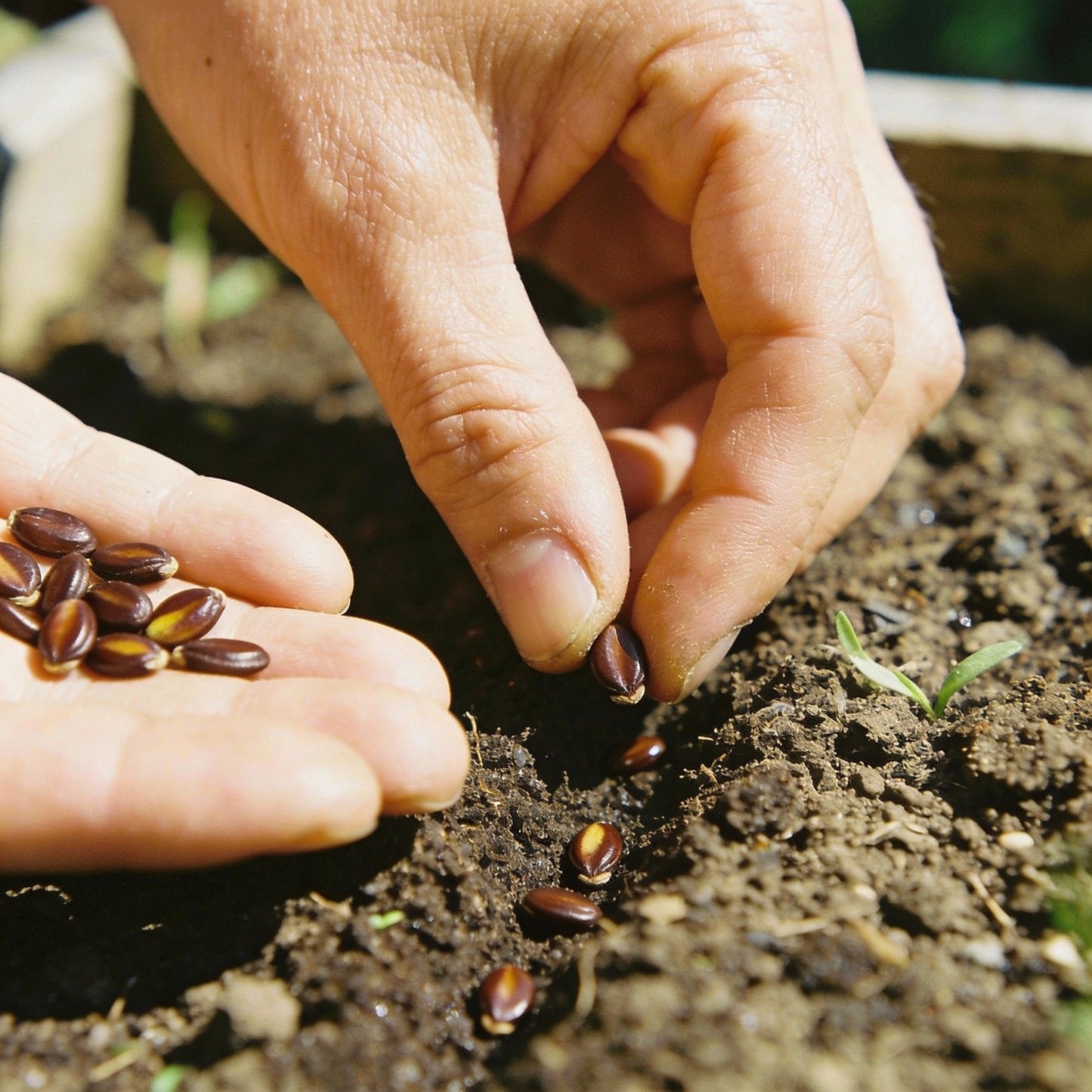 Bi-Color Chocolate Brown Snapdragon Flower Seeds for Garden Planting