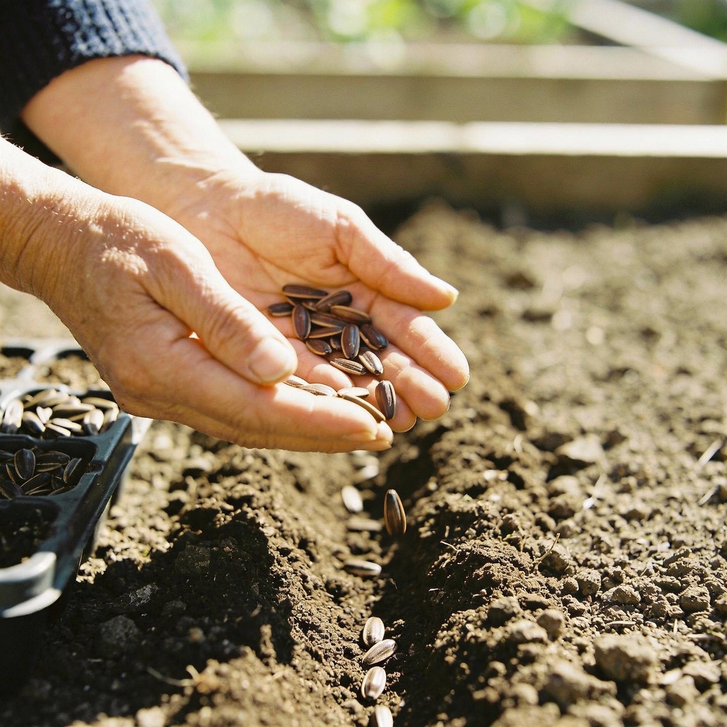 Chocolate Brown Sunflower Seeds – Deep Velvety Blooms for Unique Gardens
