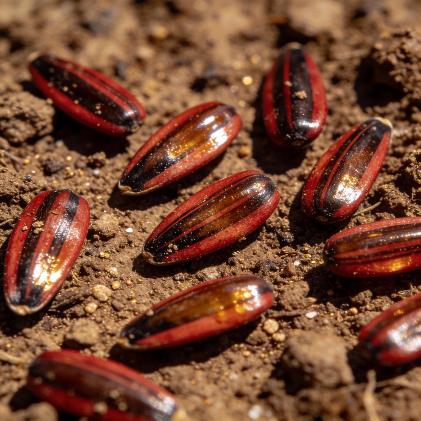 Red Mini Sunflower Seeds for Garden Planting