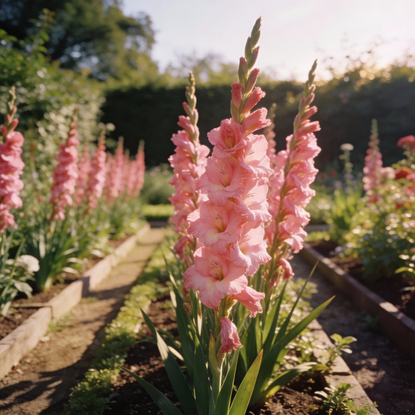 Gladiolus Vera Lynn Flower Seeds for Garden Planting