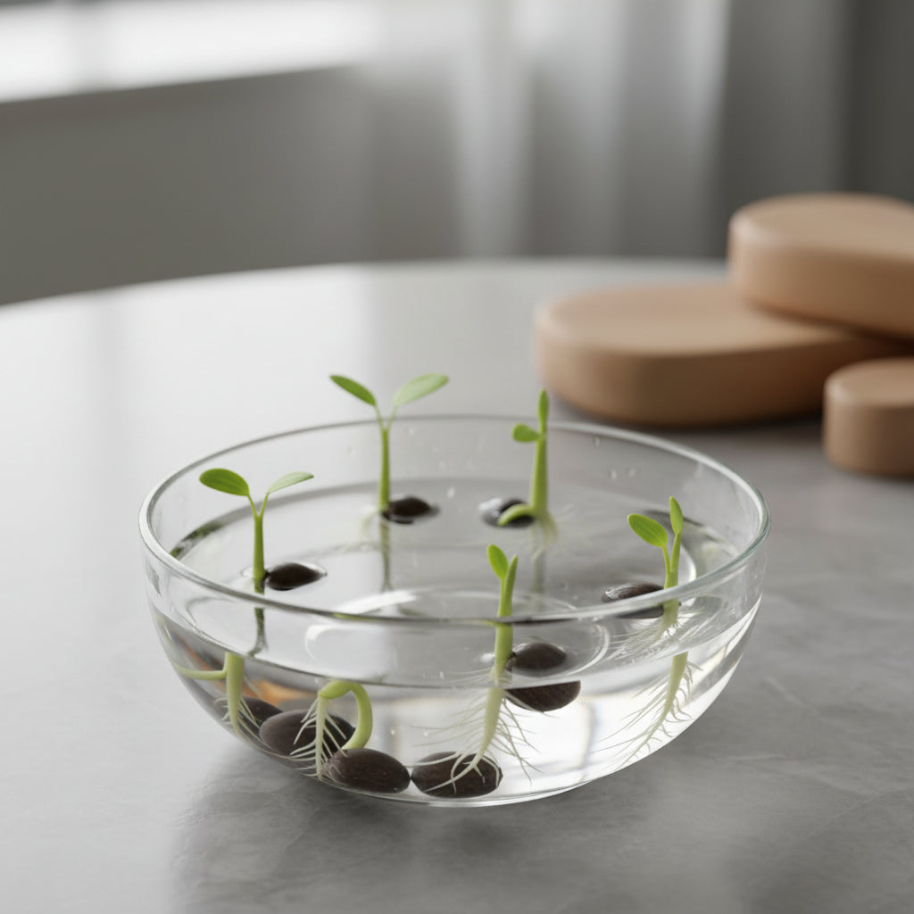 Premium Black Lotus Flower Seeds – Exotic Dark Lotus (Nelumbo nucifera)