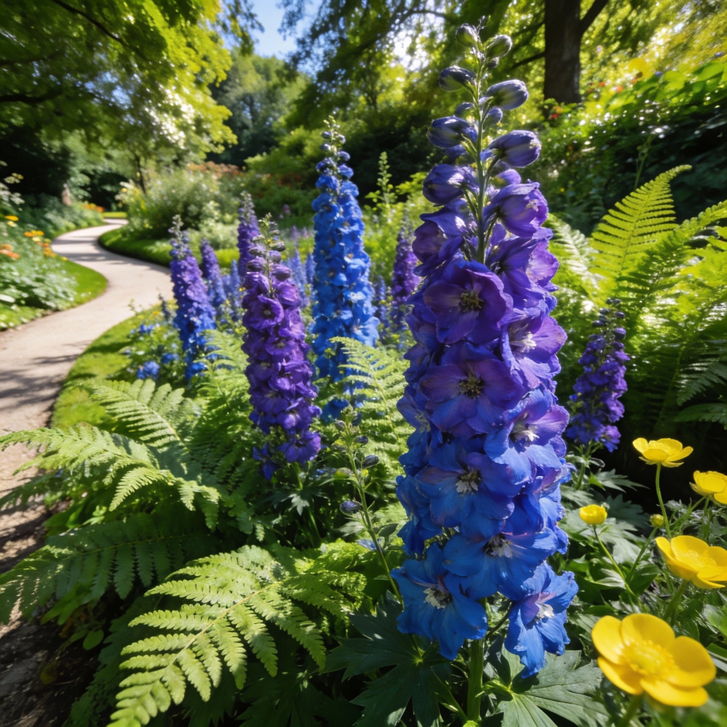 Aconitum Sachalinense Flower Seeds for Garden Planting