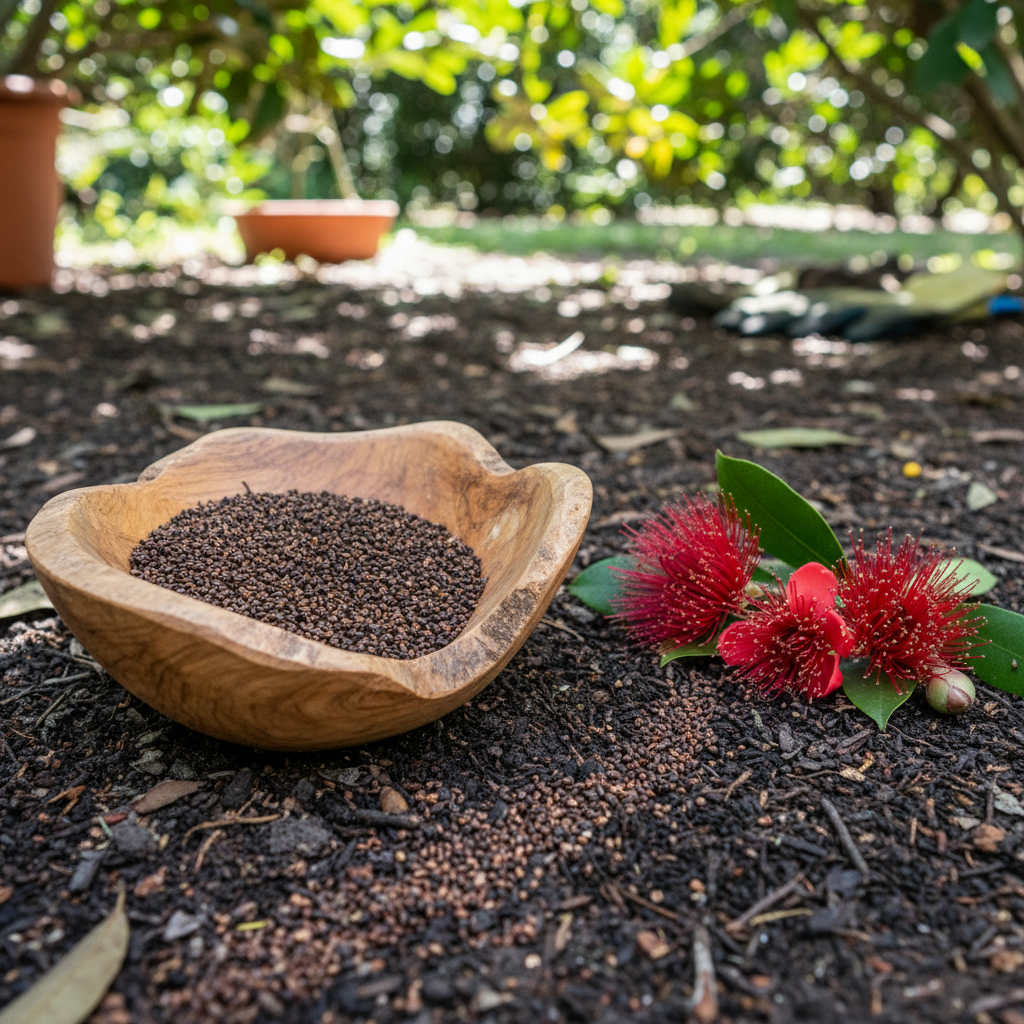 Pohutukawa Flower Seeds – New Zealand Christmas Tree for Planting