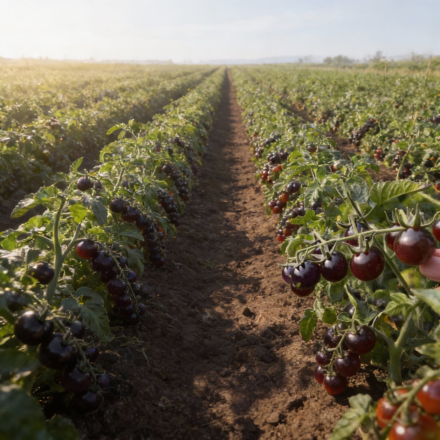 Indigo Blue Berries Tomato Seeds – Unique Colorful Vegetable Seeds