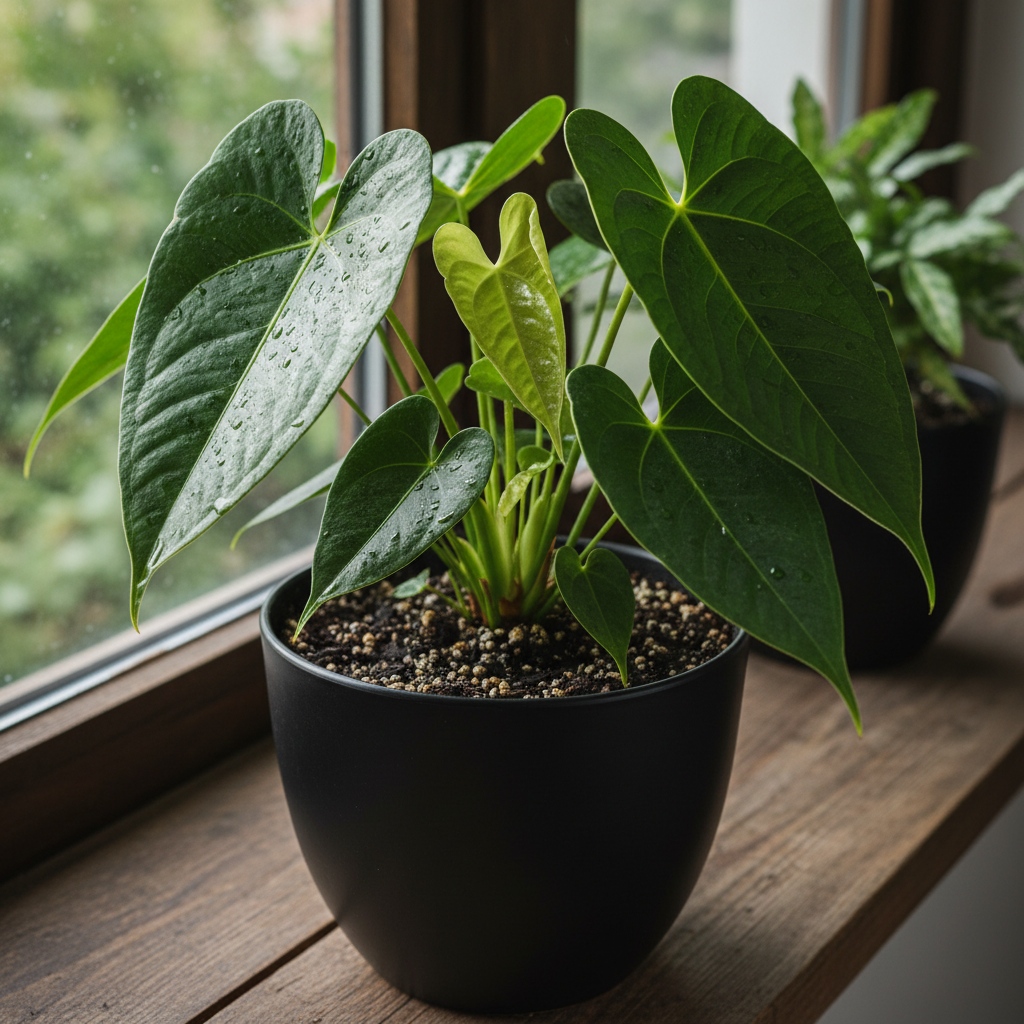 Anthurium Flamingo Flower Seeds – Perennial Showy Blooms for Indoor & Outdoor
