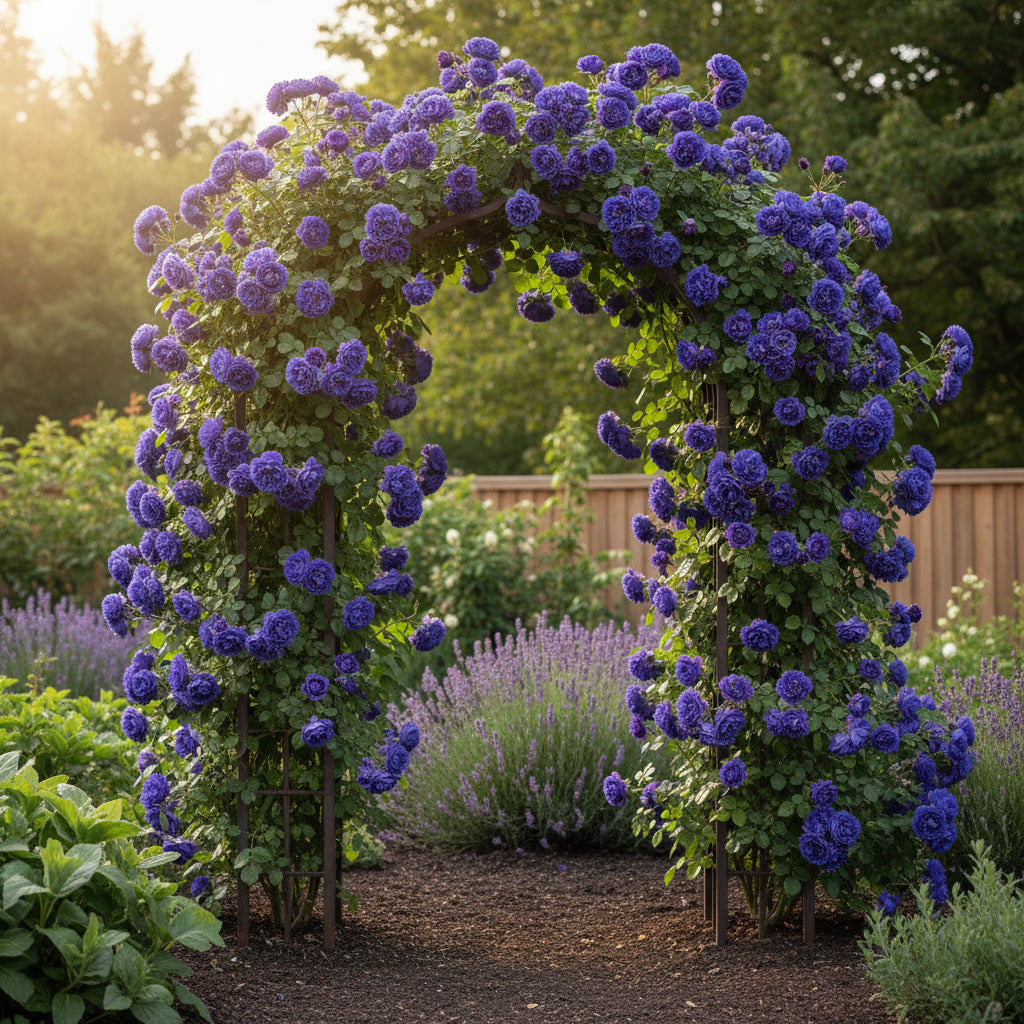 Blue Climbing Rose Flower Seeds for Planting
