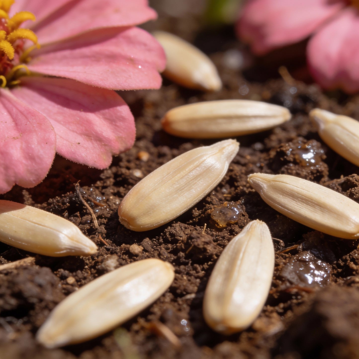 Pink Zinnia Seeds for Garden Planting