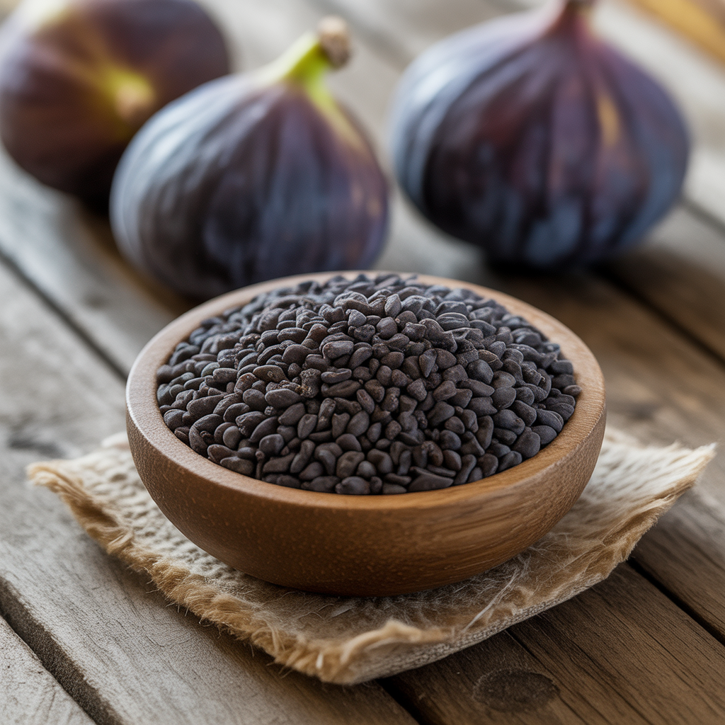 Black Mission Fig Seeds for Planting – Non-GMO Sweet Fig Fruit Seeds