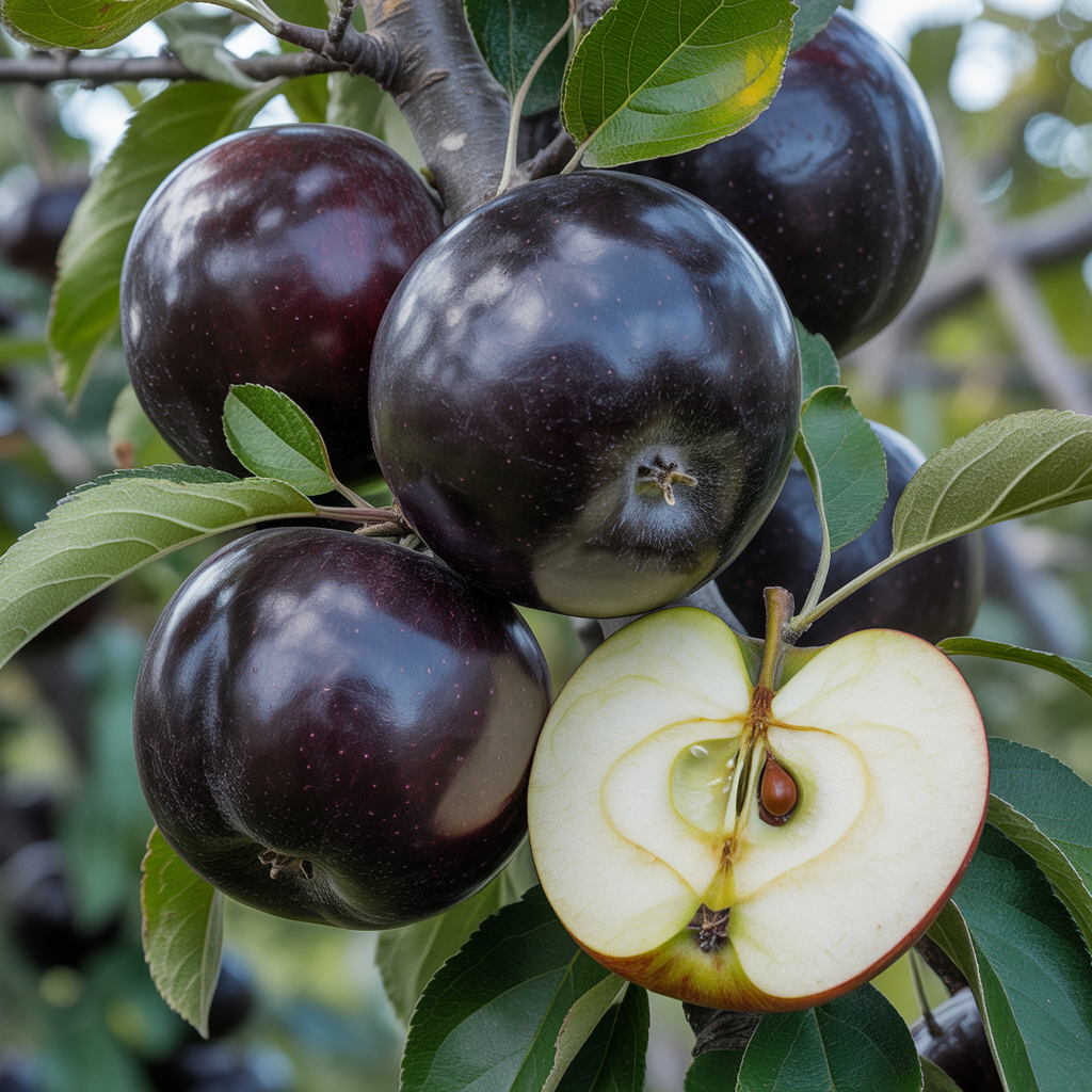 Arkansas Black Apple Seeds for Planting – Crisp Sweet Long-Storing Apple Trees