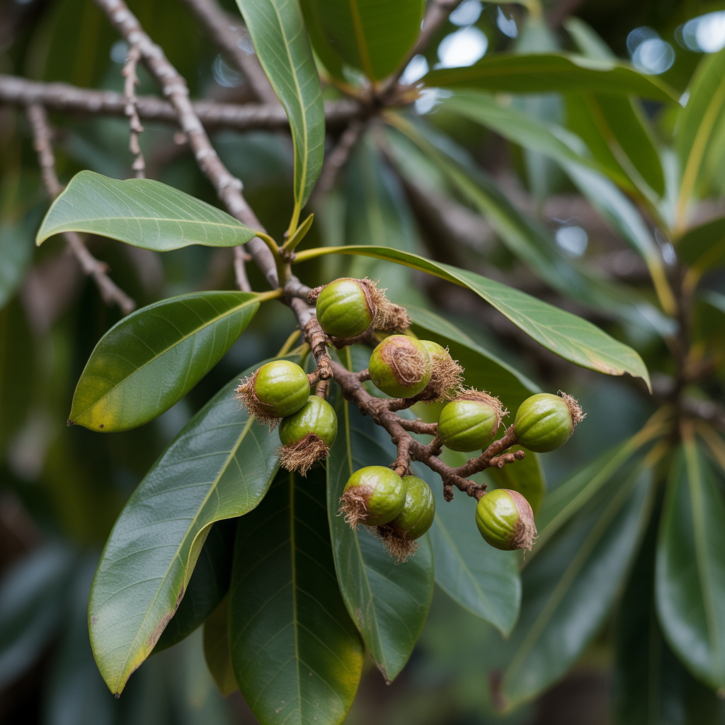 Macadamia Nut Tree Seeds (Macadamia integrifolia) – Premium Tropical Nut Seeds for Home Gardens