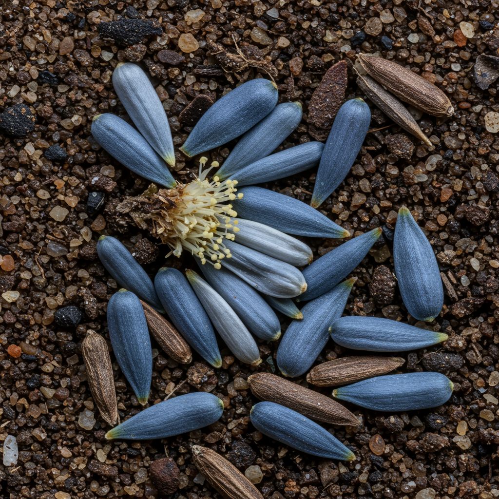 Blue White Aster Flower Seeds - Aster Flower Seeds for Garden