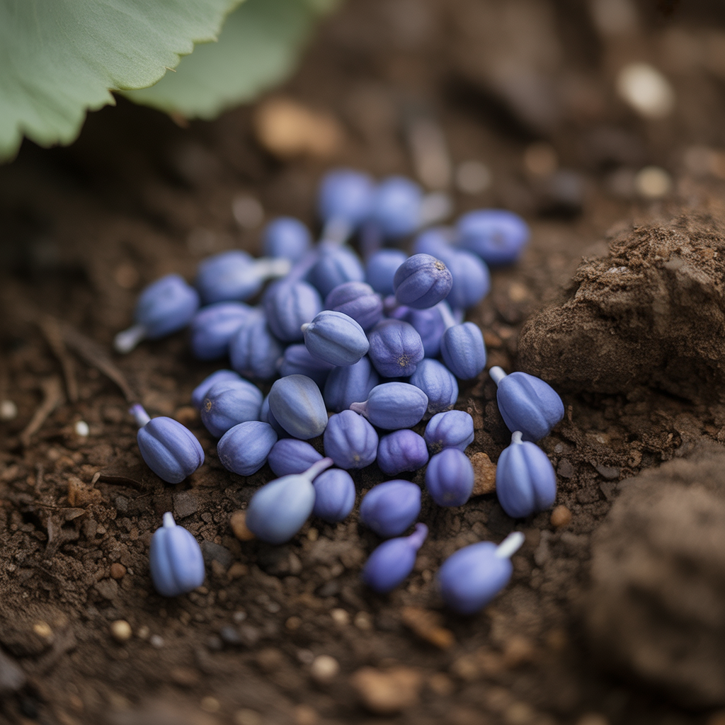 Muscari Armeniacum Grape Hyacinth Flower Seeds for Planting