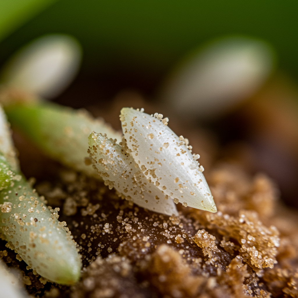 White Cattleya Orchid Seeds - White Orchid Flower Seeds for Garden