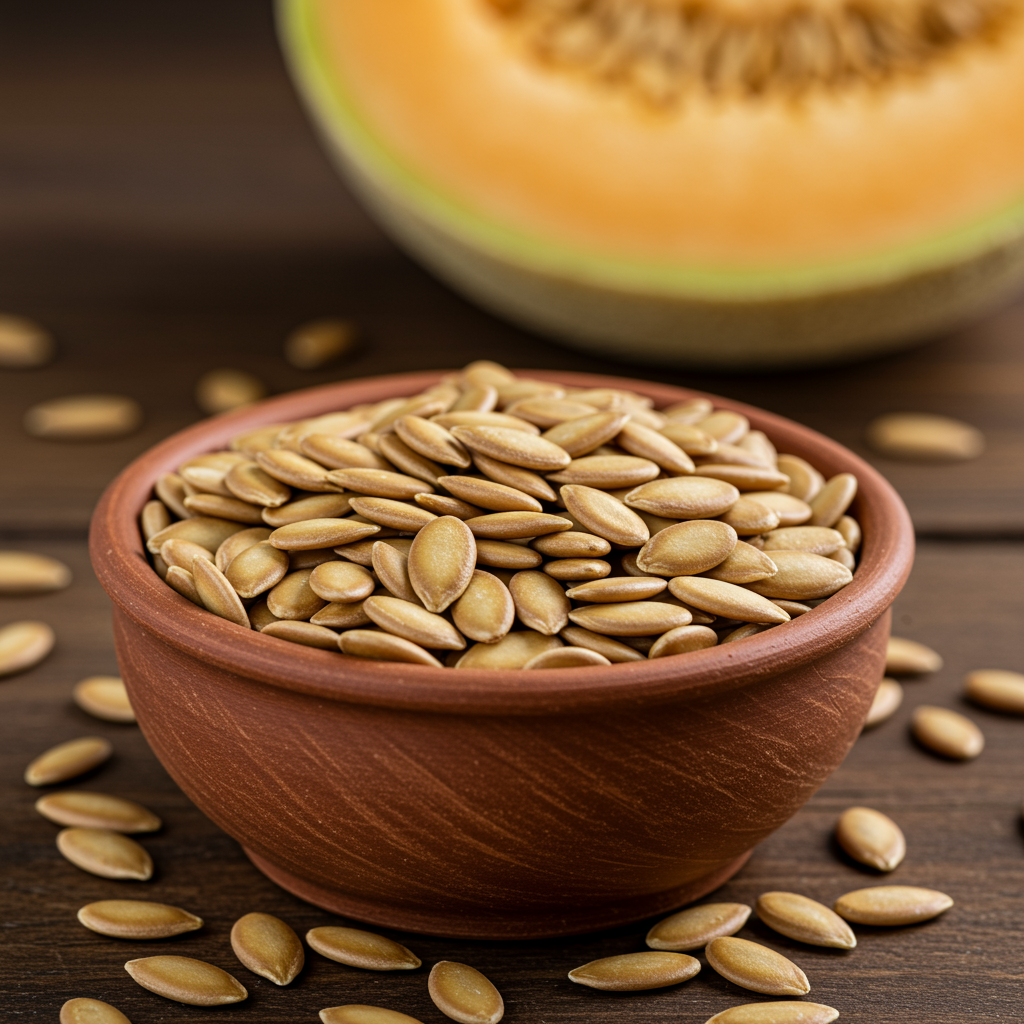 Charentais Melon Seeds – Heirloom French Charentais Melon (100/500/1000 pcs)