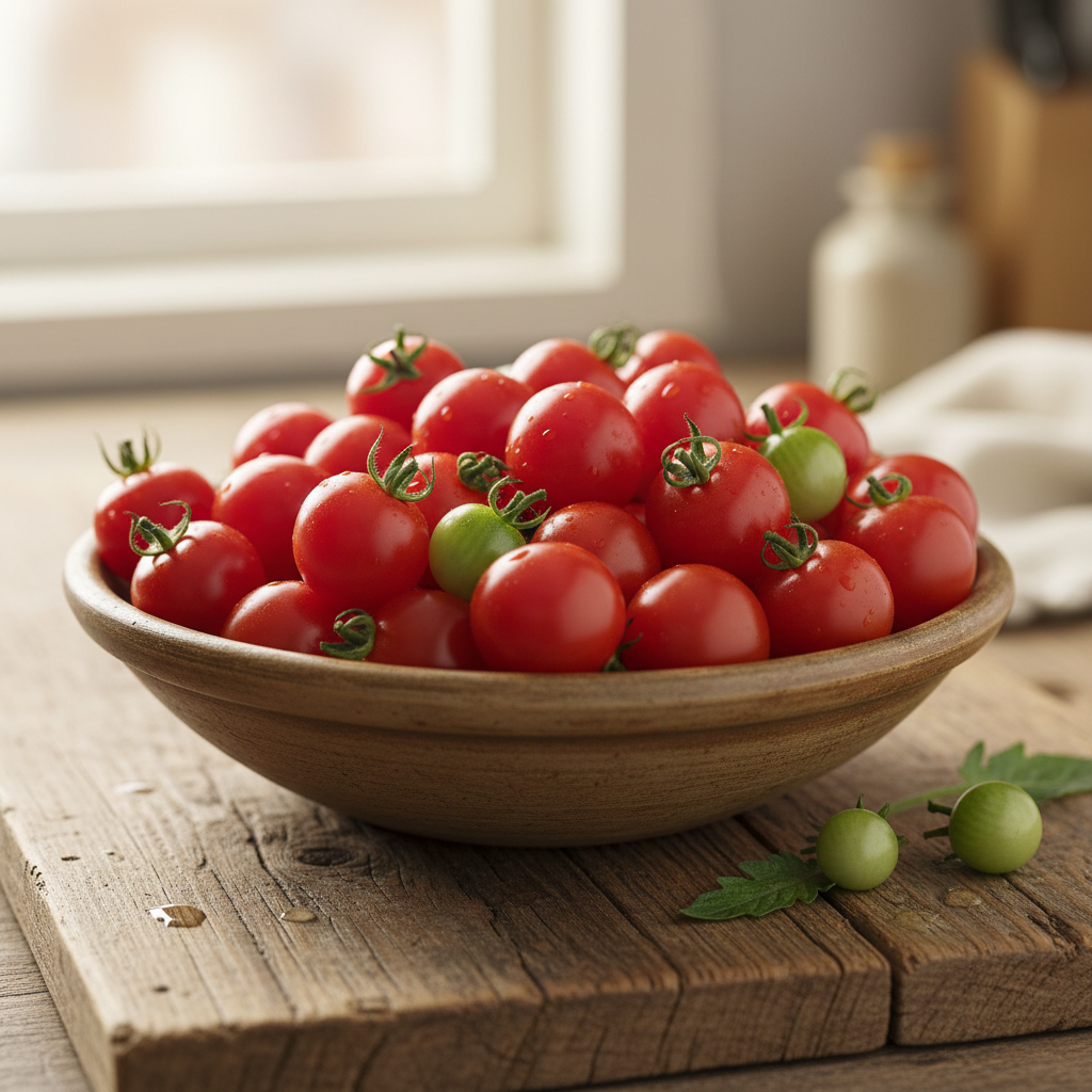 Tomato Tumbling Tom Red Seeds – Trailing Cherry Tomato for Hanging Baskets