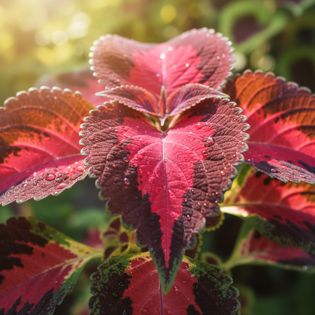 Coleus Wizard Velvet Red Seeds - Red Coleus Foliage Seeds for Garden