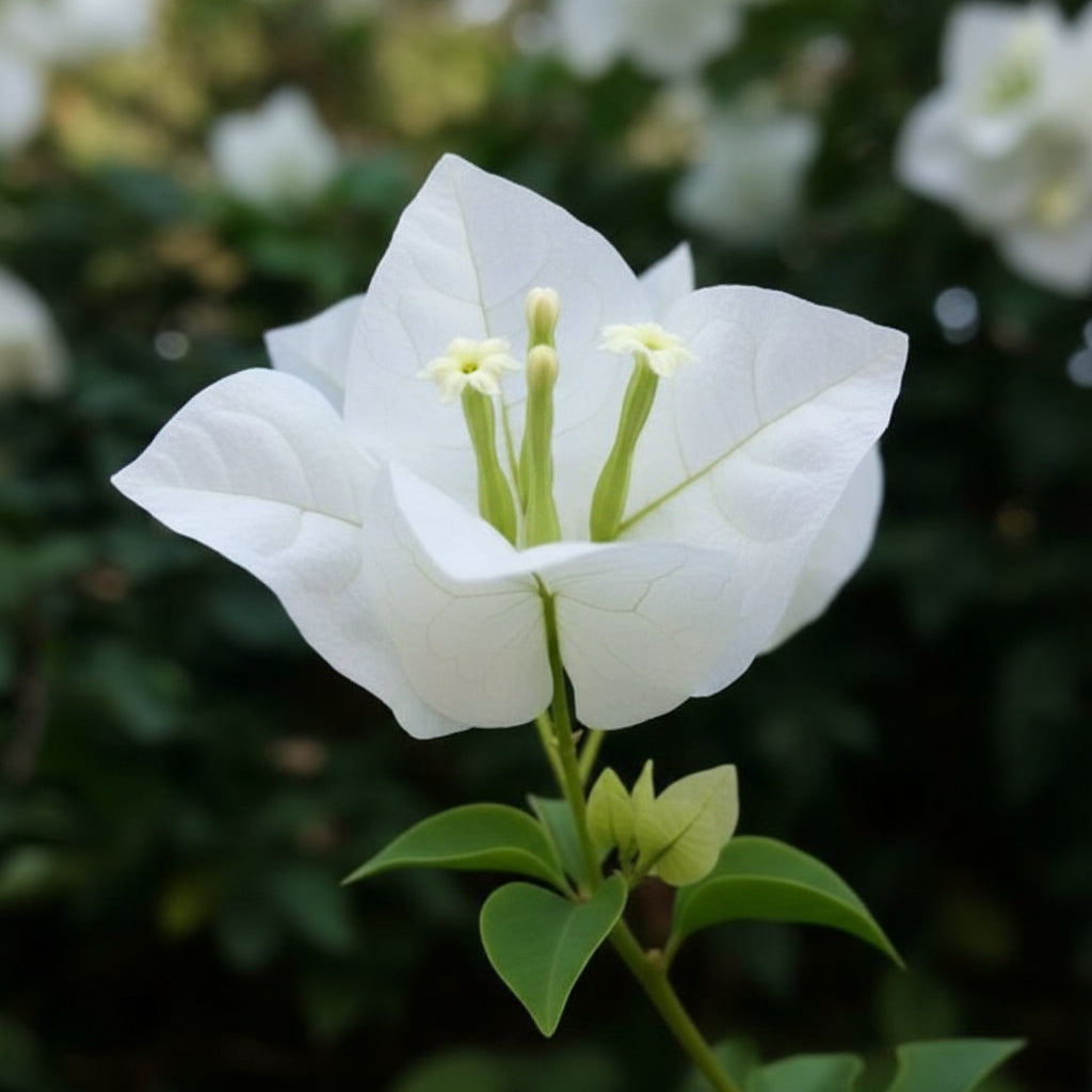 White Bougainvillea Flower Seeds for Planting