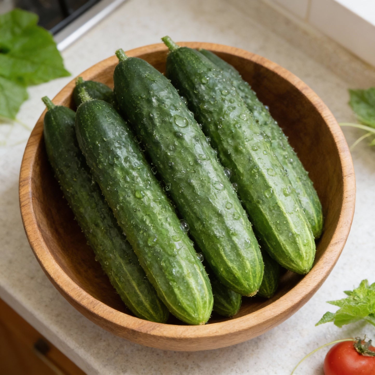 Dasher II Cucumber Seeds High Yield Disease Resistant Hybrid