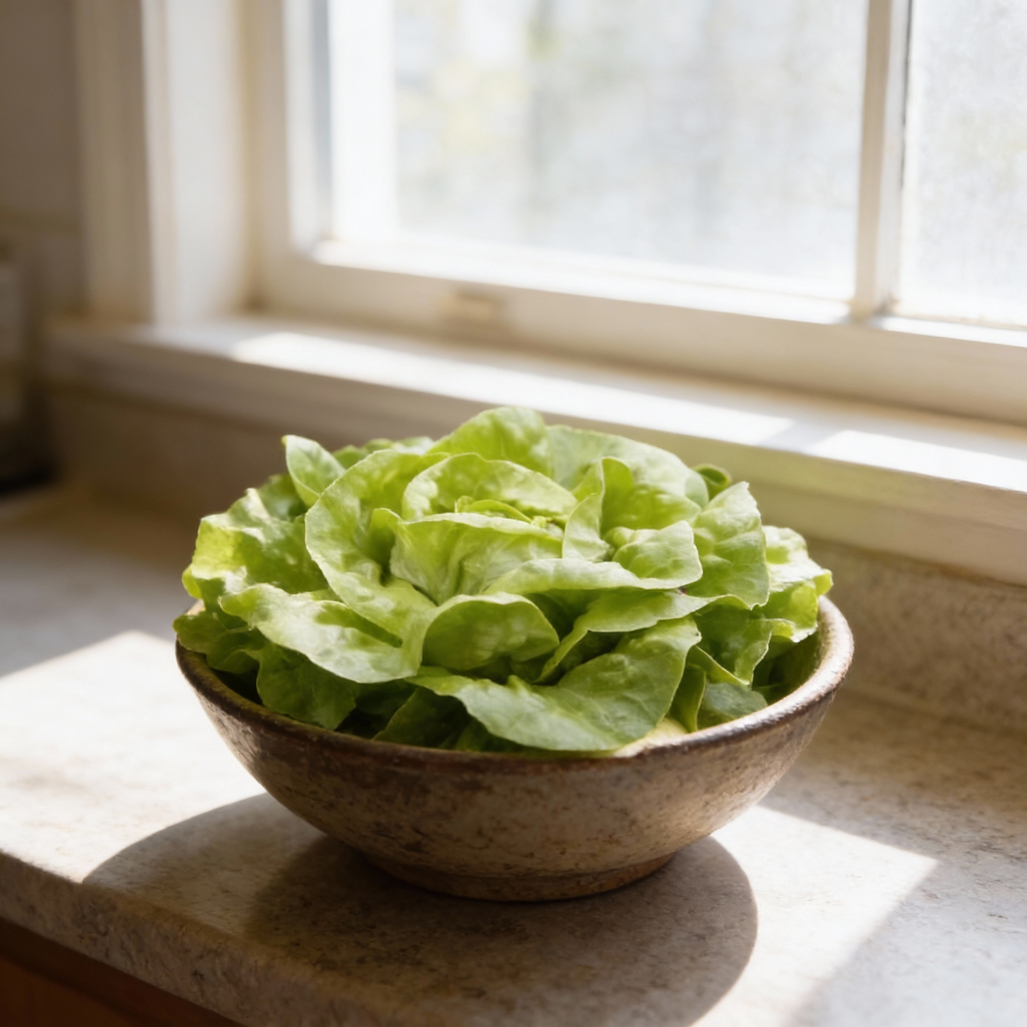 Butterhead White Lettuce Seeds - Heirloom Lettuce Seeds for Home Garden