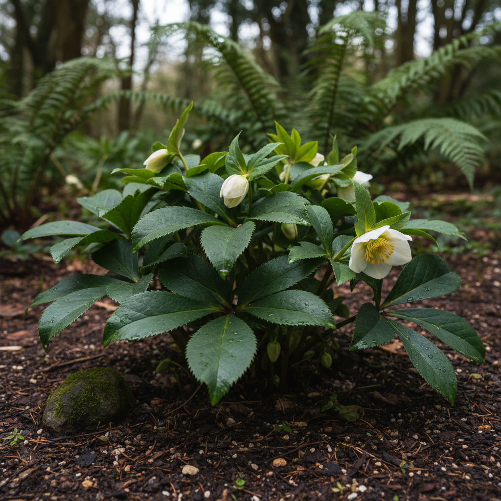 Christmas Rose Seeds - Helleborus Niger Flower Seeds for Garden
