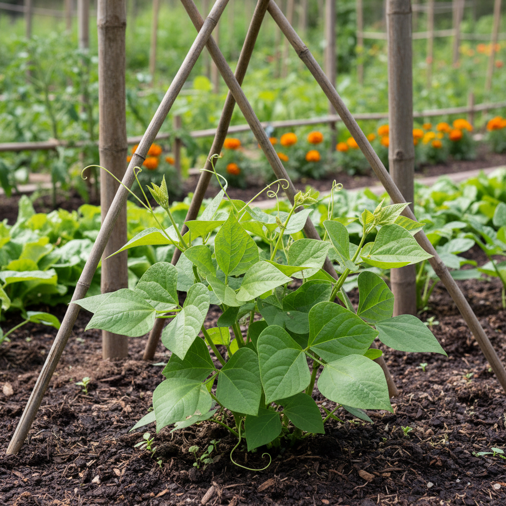White Calypso Bean Seeds – Heirloom High-Yield Vegetable Seeds