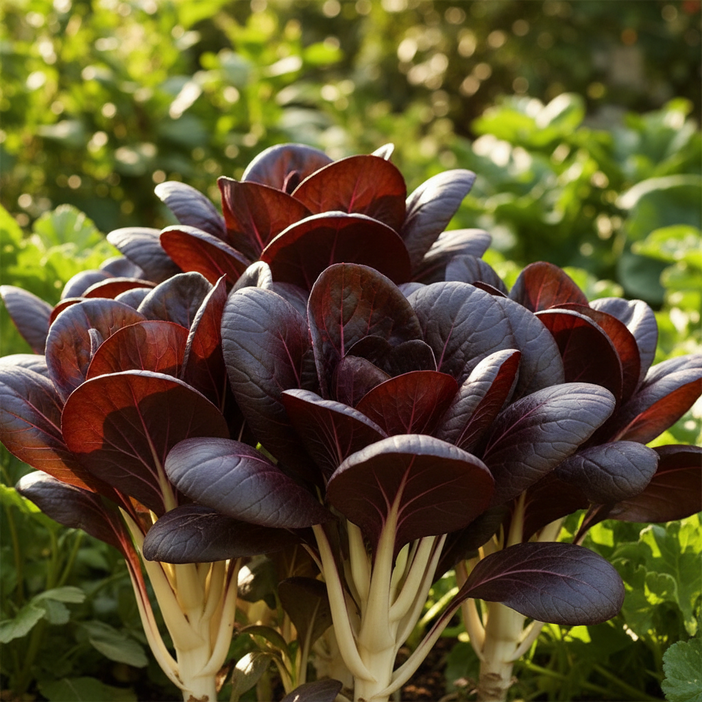 Tatsoi Viola – Oriental Mustard F1 Seeds for Planting & Gardening