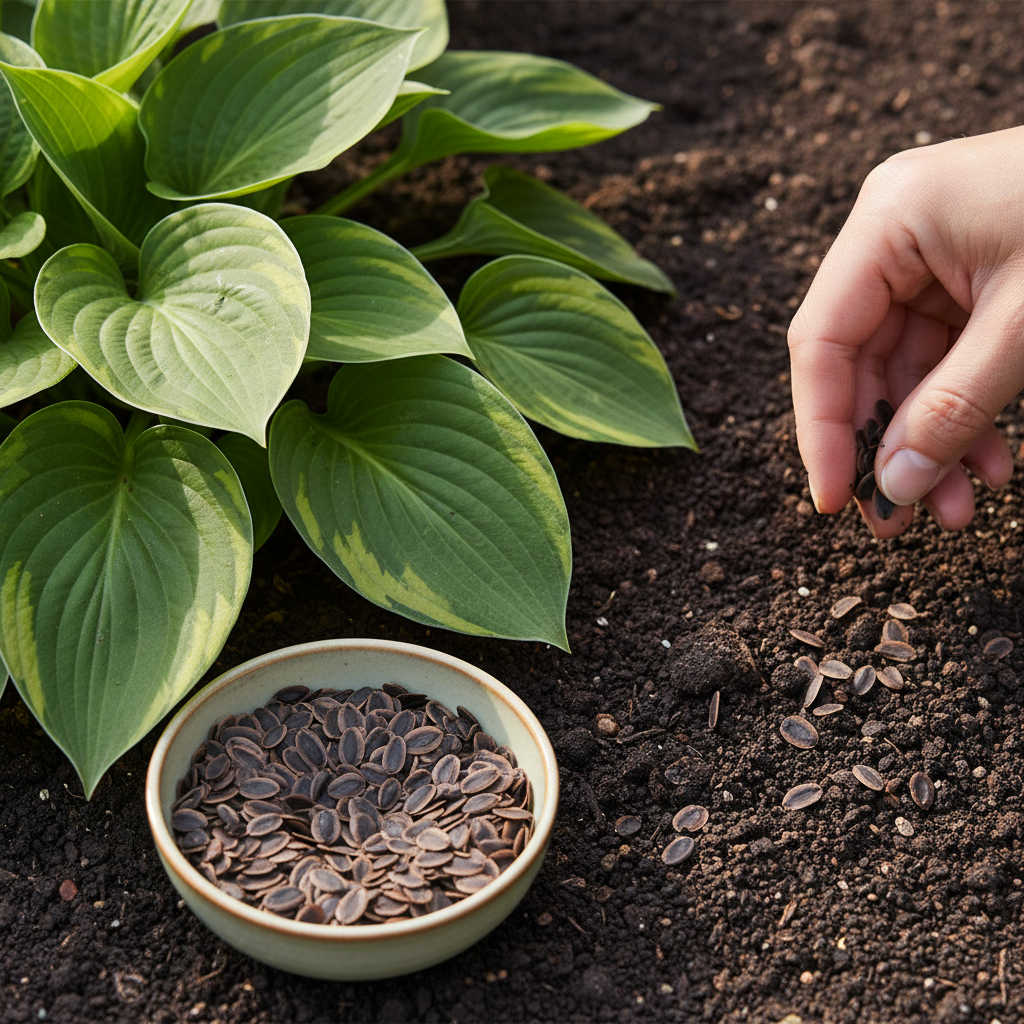 Hosta Mix Plant Seeds - Hosta Foliage Seeds for Garden