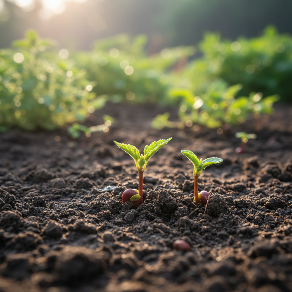 Red Lady’s Finger Seeds – High-Yield Vibrant Okra Variety