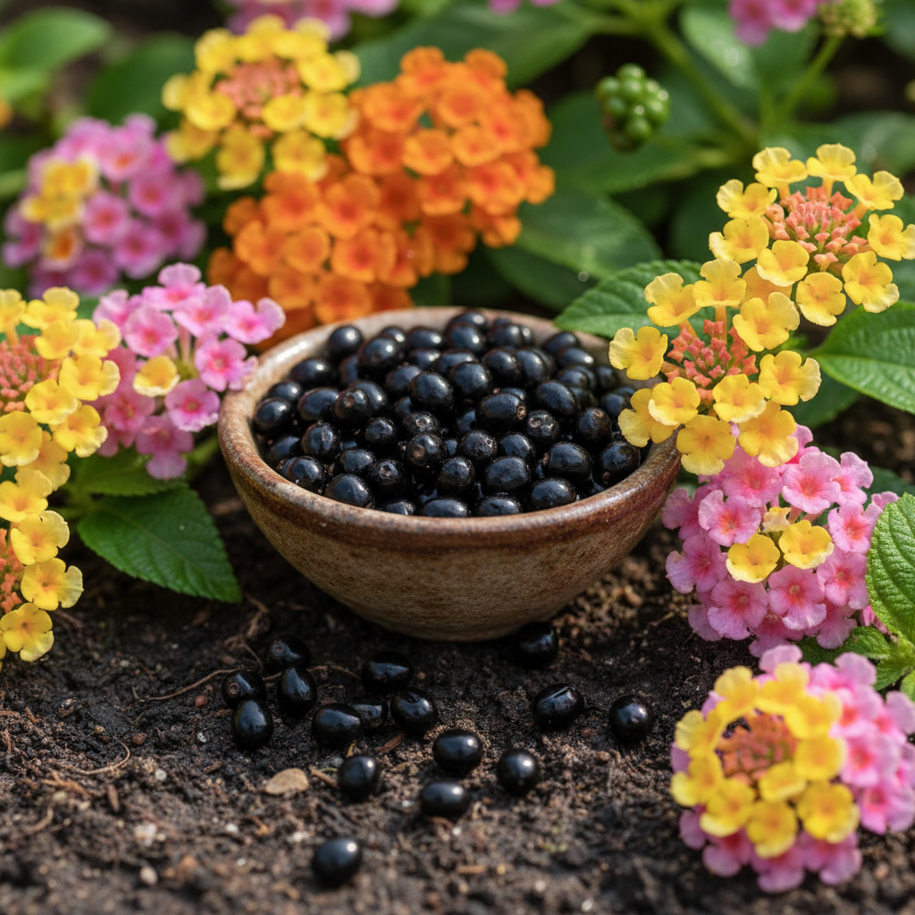 Lantana Camara Flower Seeds - Lantana Flower Seeds for Garden