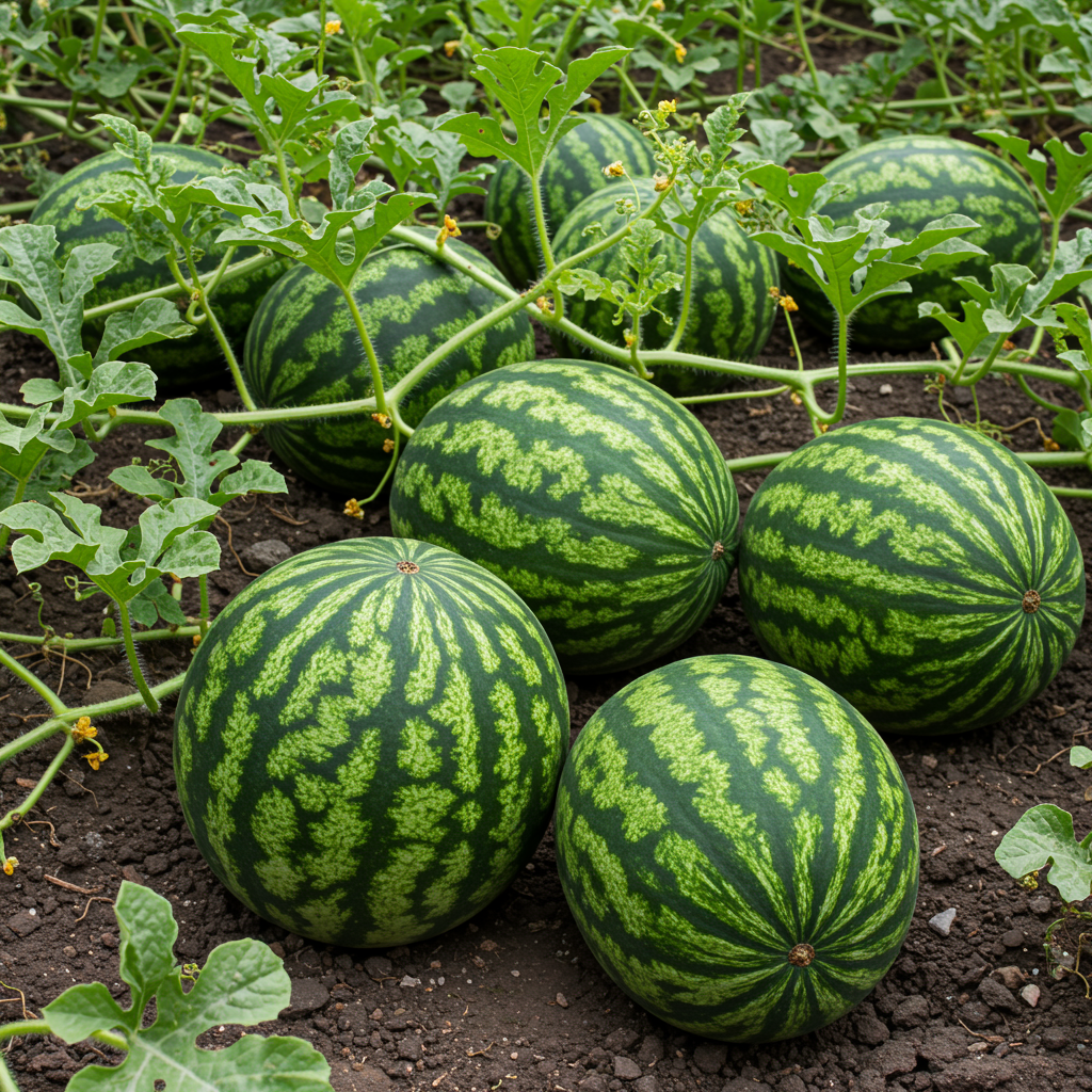 Yellow Watermelon Fruit Seeds – Golden Flesh Watermelon for Planting