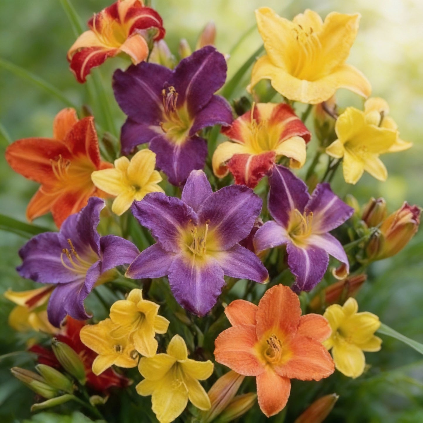 Mixed Color Daylily Flower Seeds for Planting