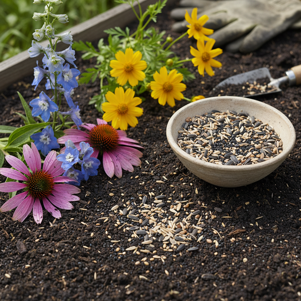 Wintering Together Perennial Flower Seeds - Mixed Perennial Flower Seeds for Garden
