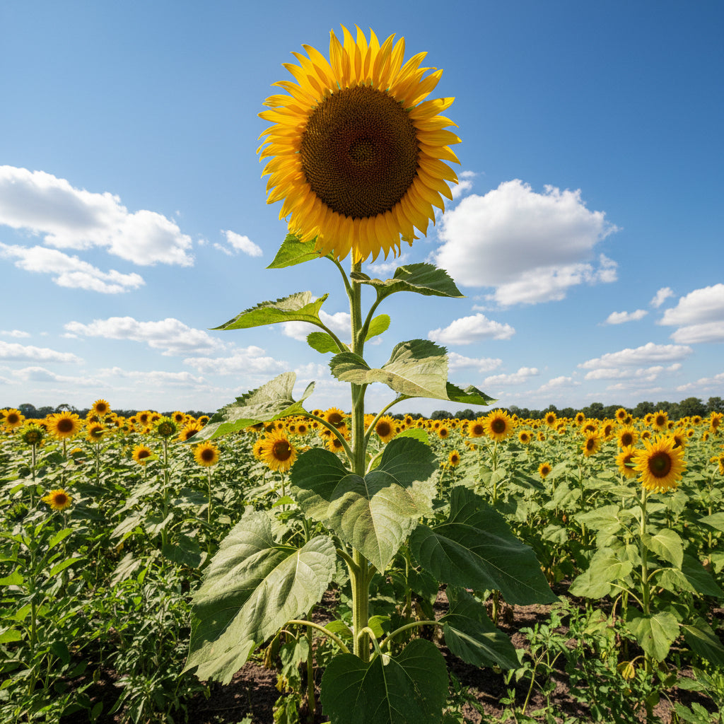 Mongolian Giant Sunflower Seeds – Extra Large Blooming Garden Flowers