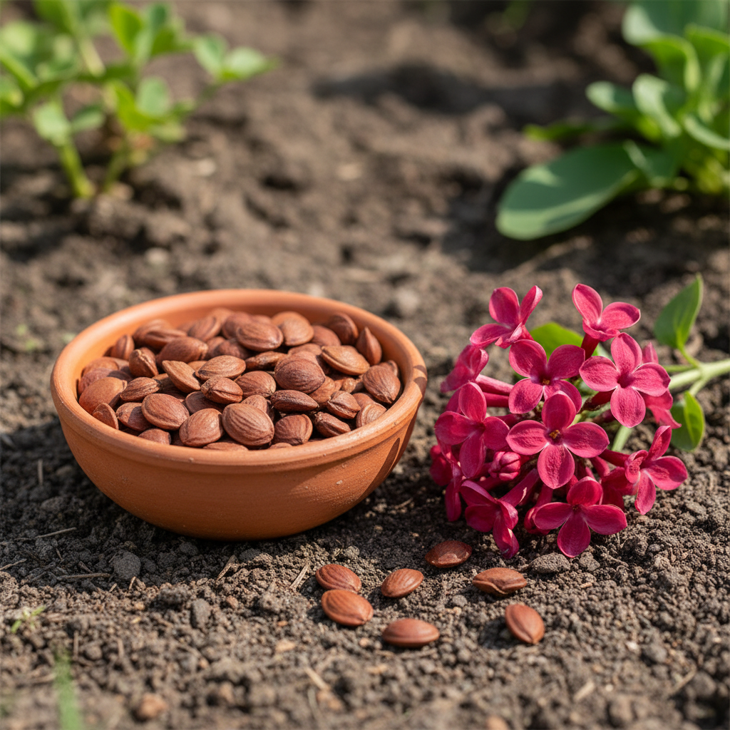 Red Lilac Flower Seeds – Fragrant Perennial Flowering Shrub
