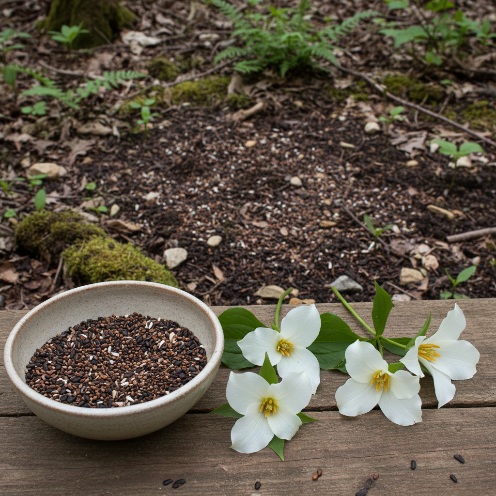 Trillium Flexipes Seeds for Garden Planting