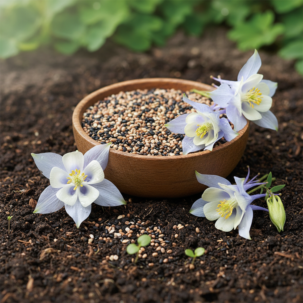 Aquilegia Glandulosa Seeds for Garden Planting