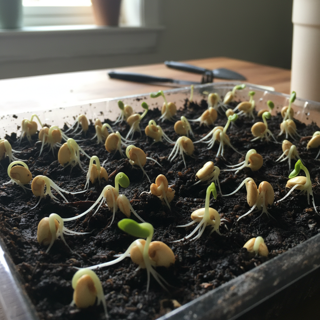 Pea Shoots Seeds 4019 – Nutritious Greens for Home Gardening