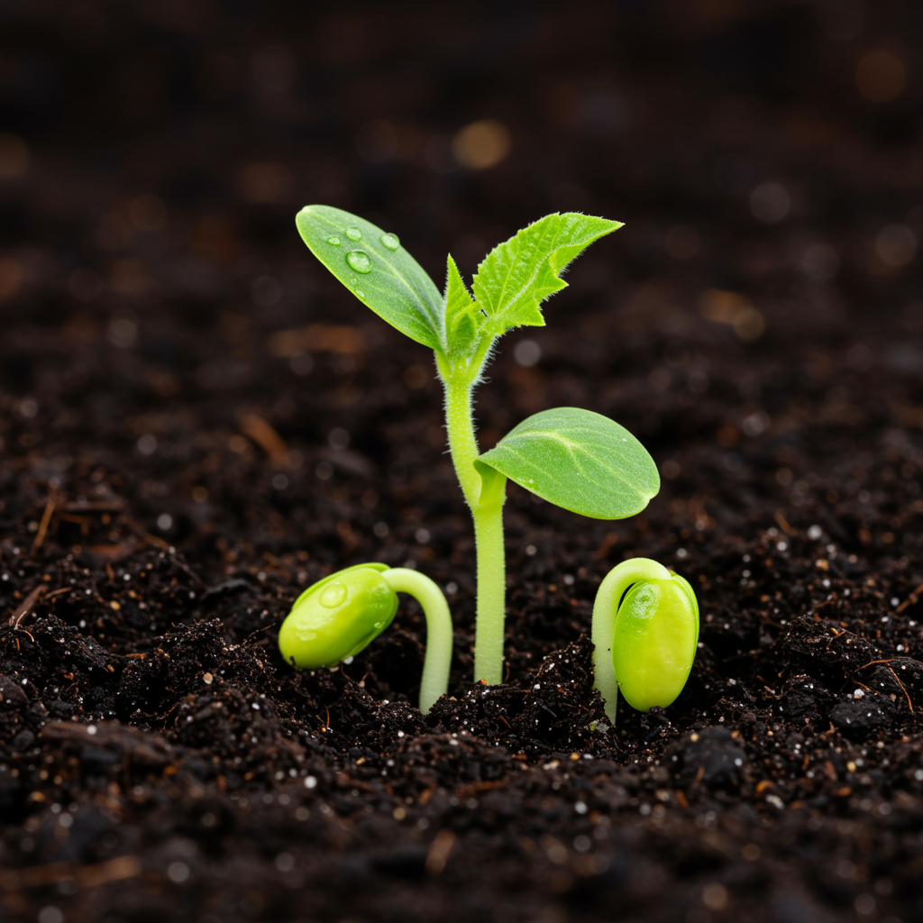 Emerald Gem Melon Seeds – Heirloom Sweet Dessert Melon Seeds