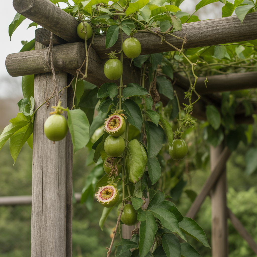Passion Fruit Yellow Flavicarpa Seeds – Tropical Vine Fruit Seeds for Home Gardening