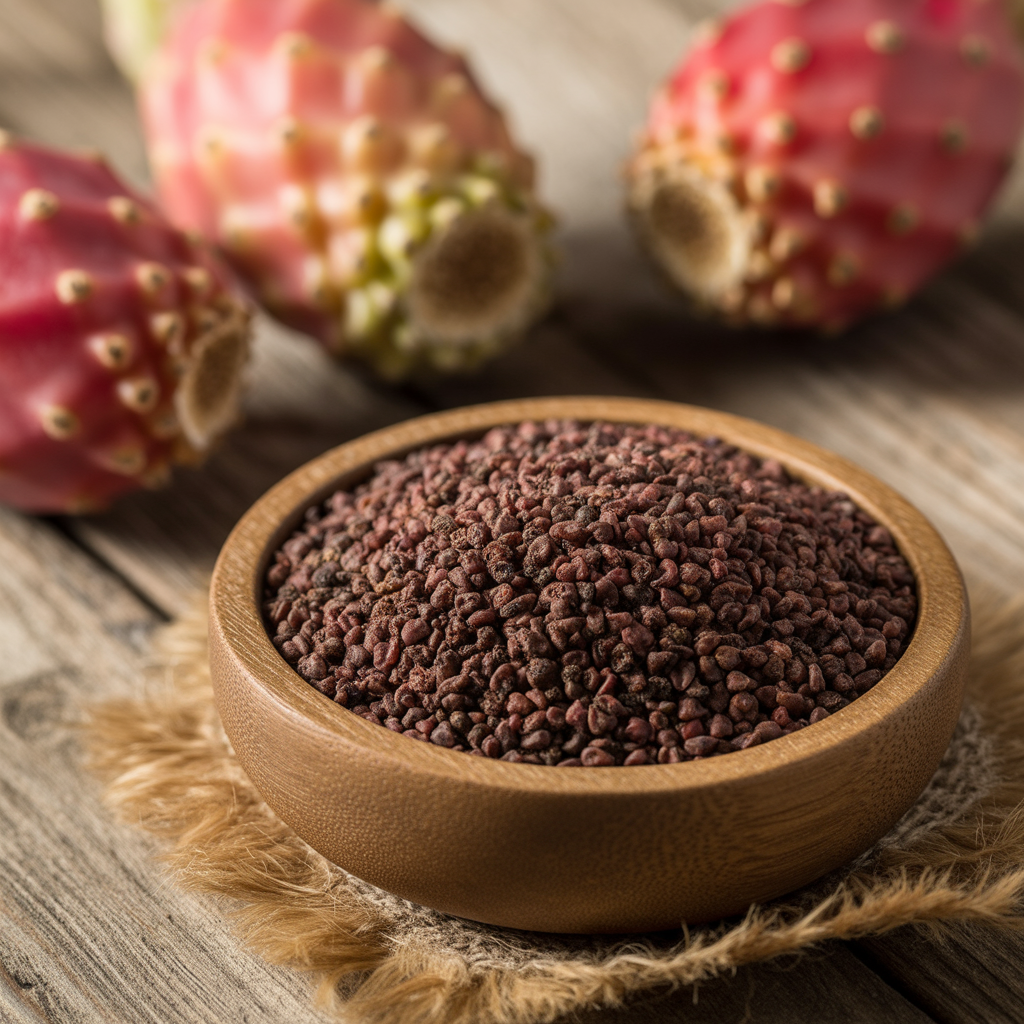 20 Red Cactus Prickly Pear Seeds – Opuntia ficus-indica Indian Fig Sabras Fruit