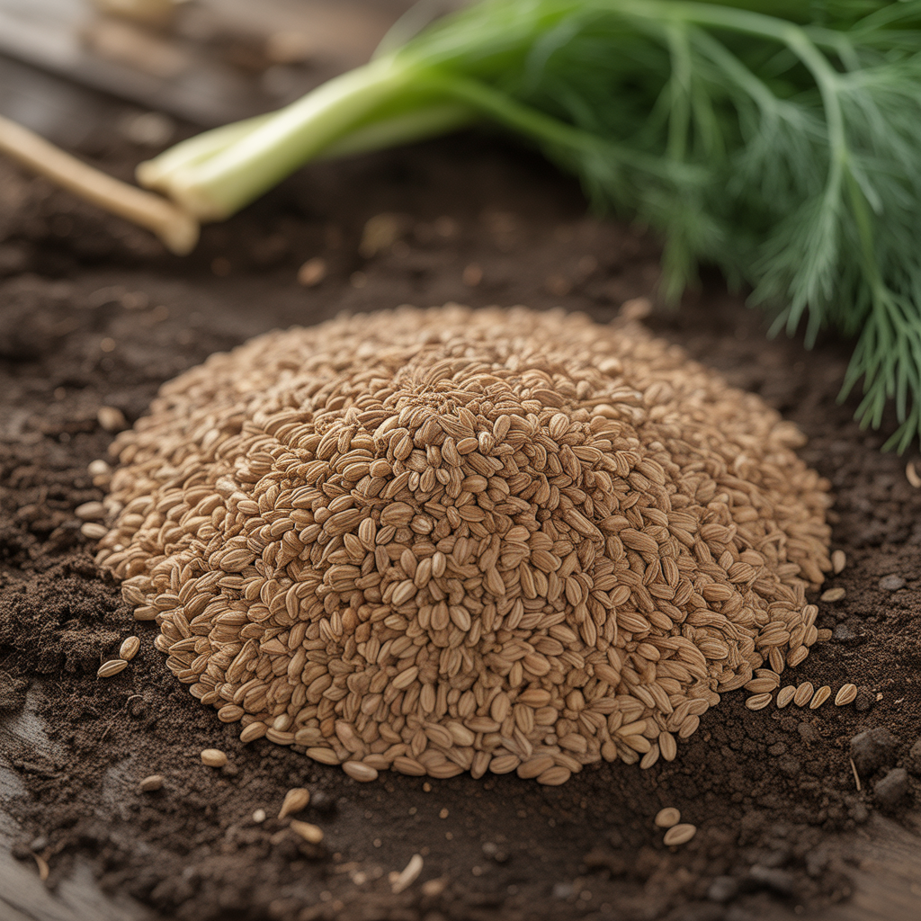 Mammoth Long Island Dill Seeds for Planting – Heirloom, Non-GMO Aromatic Culinary Herb (100 Seeds)