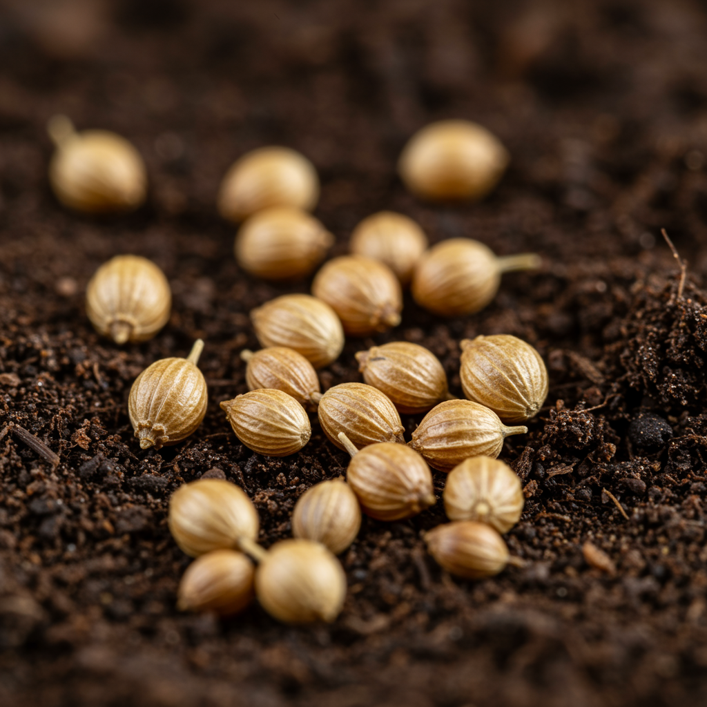 Long Standing Coriander Seeds for Planting – Premium Non-GMO Slow-Bolt Culinary Herb