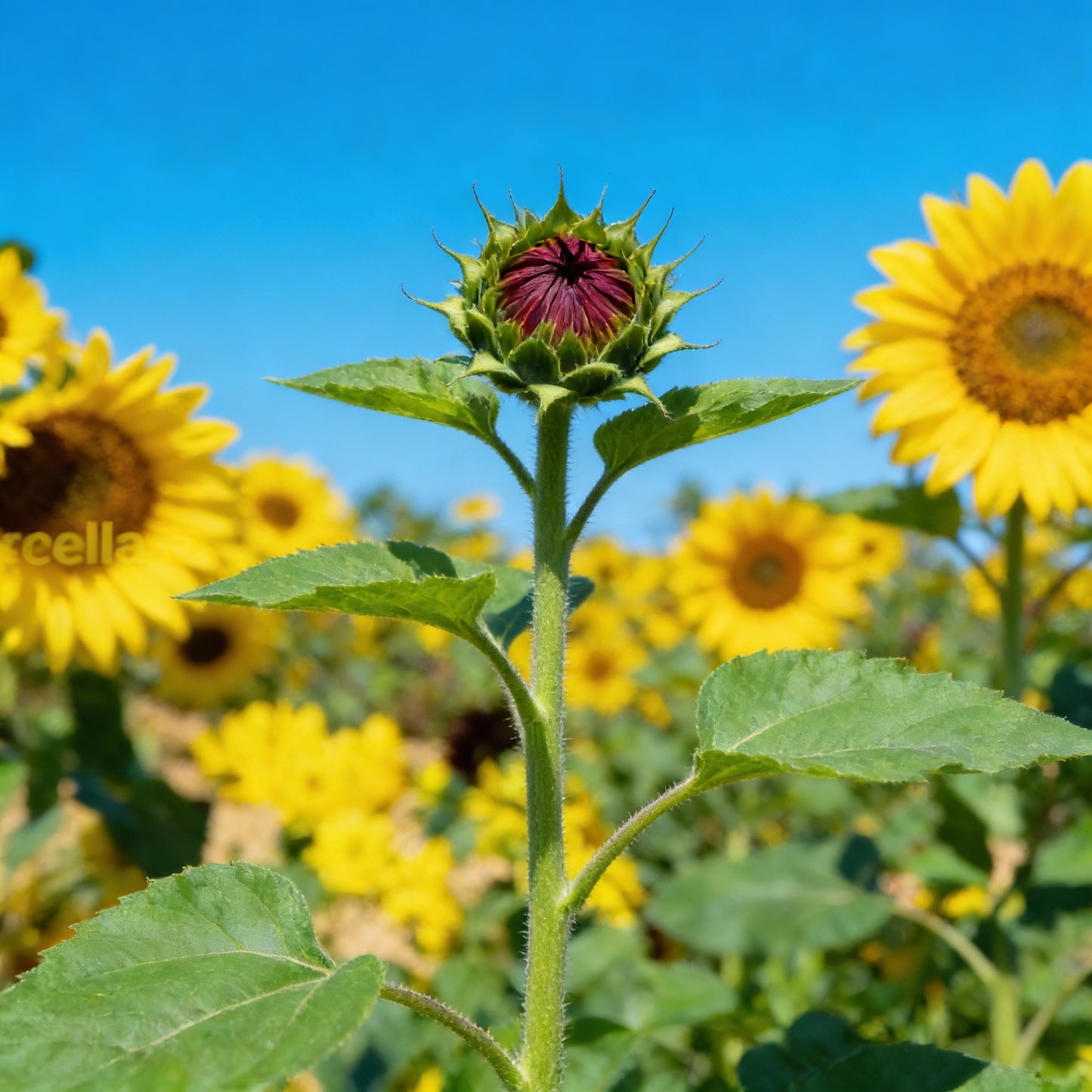 Dark Red Sunflower Seeds for Garden Planting