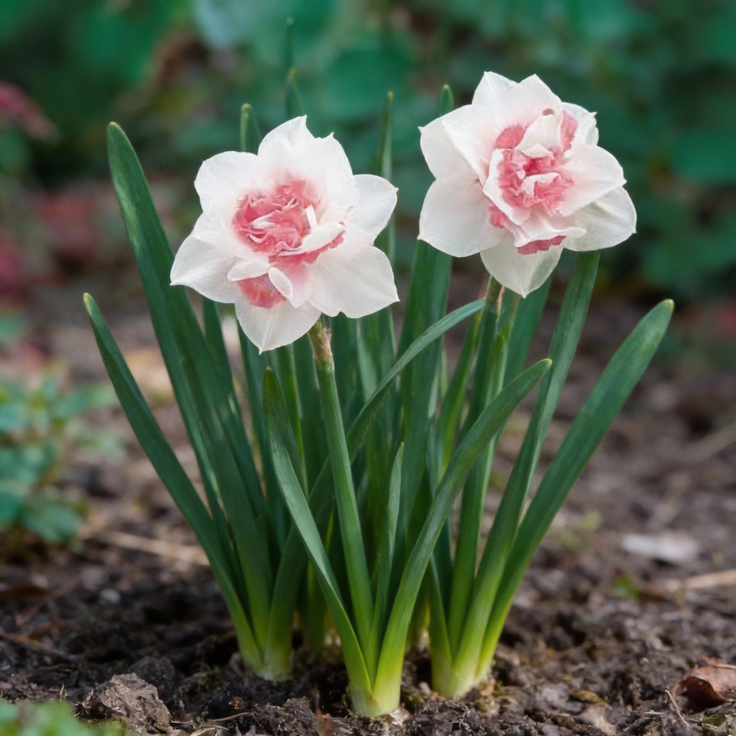 Narcissus Flower Seeds White and Pink Varieties for Garden Planting