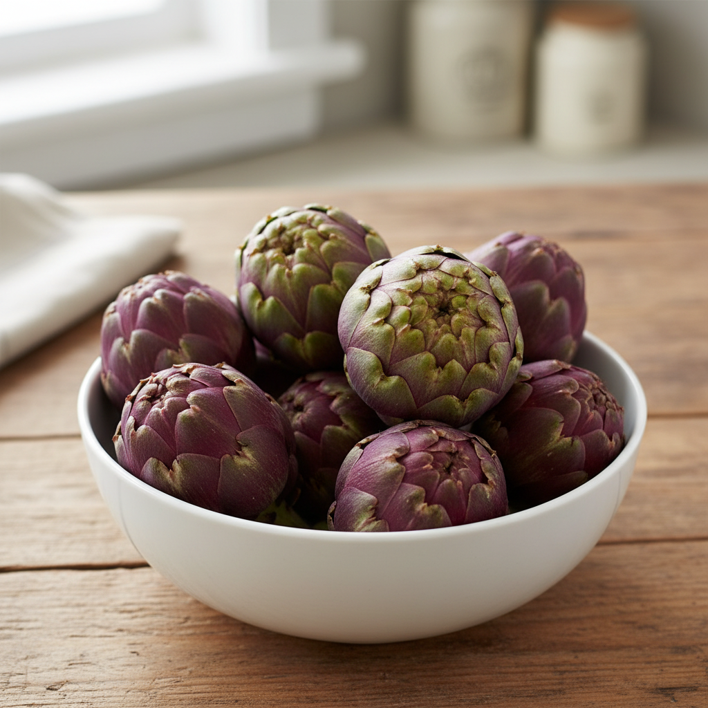 Purple Headed Artichoke Seeds for Planting – Vegetable Seeds for Growing Stunning Purple Artichokes