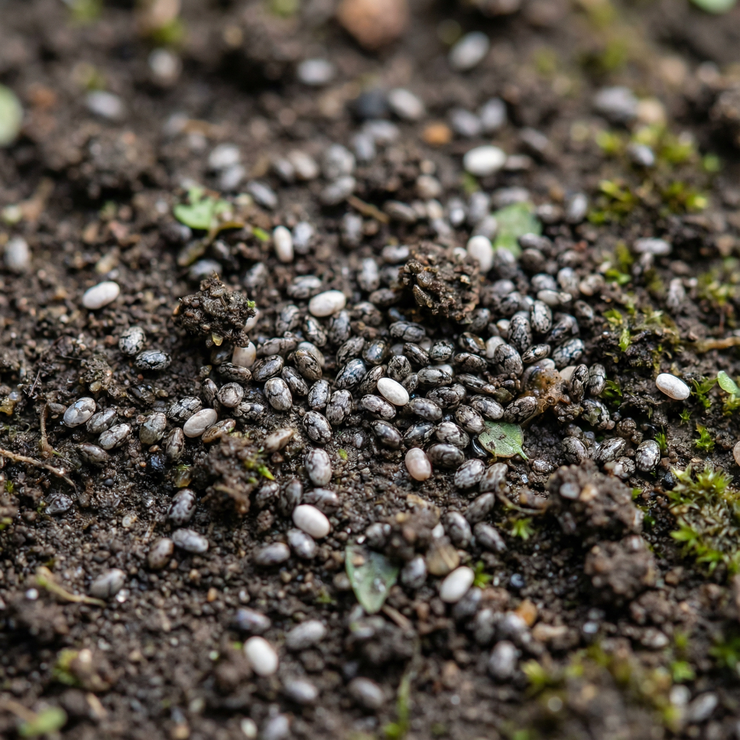 Organic Salvia Hispanica (Chia) Seeds – Nutritious Annual Herb for Home Gardens