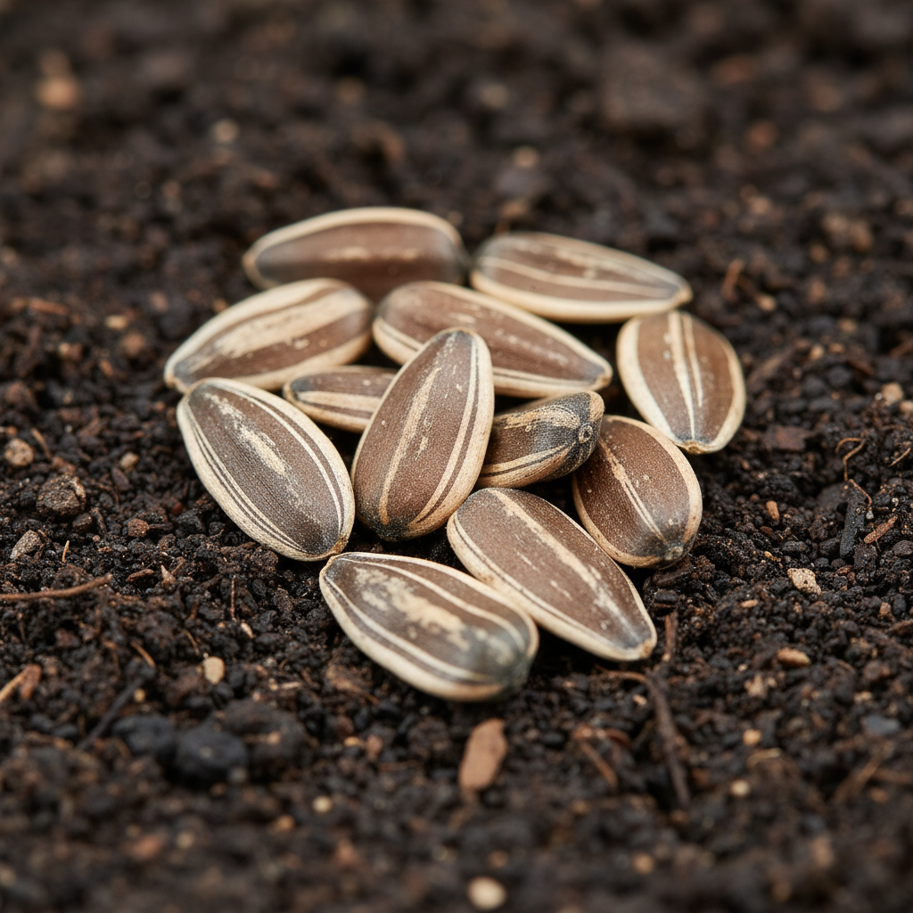 Teddy Bear Sunflower Flower Seeds
