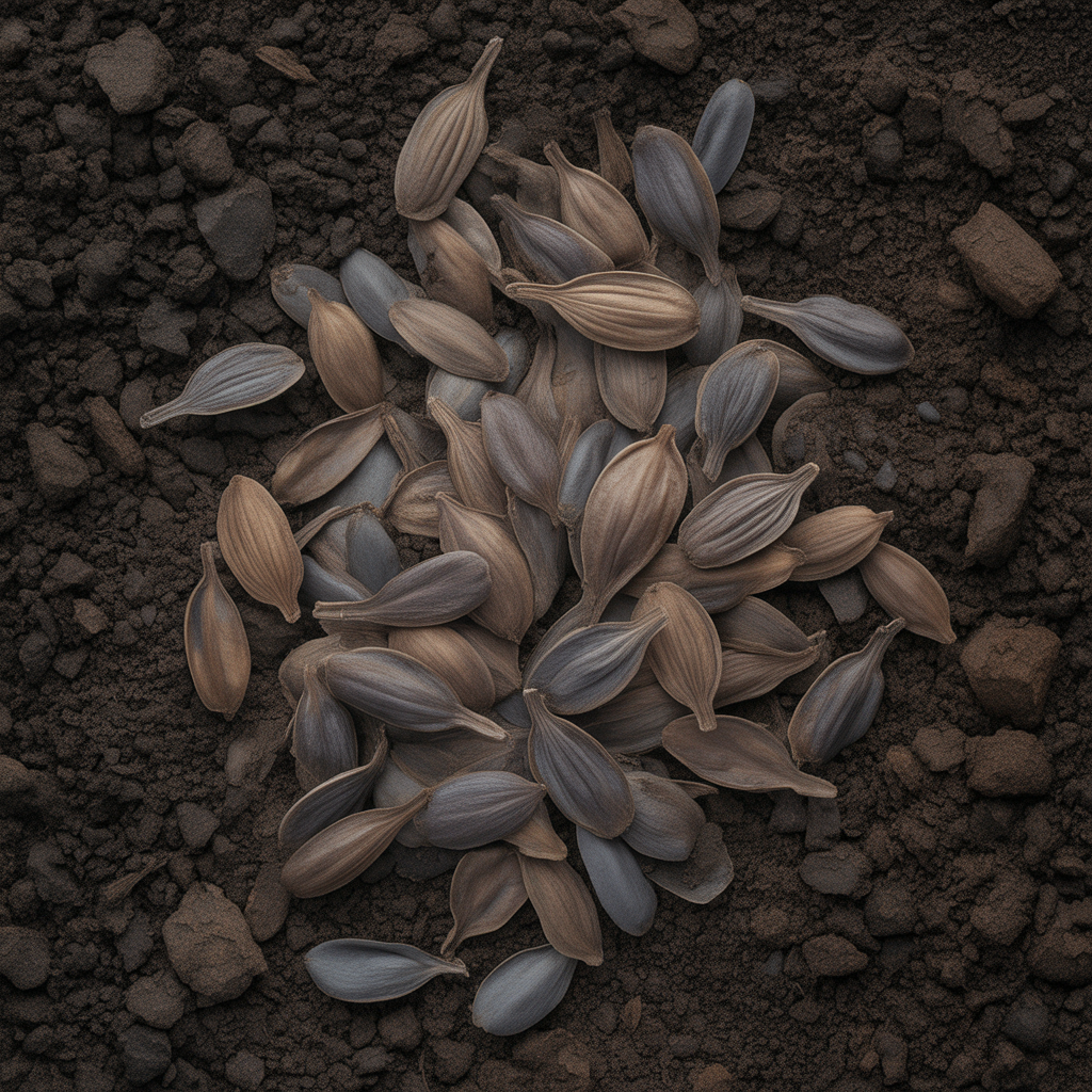 Hosta Seeds for Planting – Heirloom Non-GMO Perennial Shade Plant Cream-Edged Foliage Variety