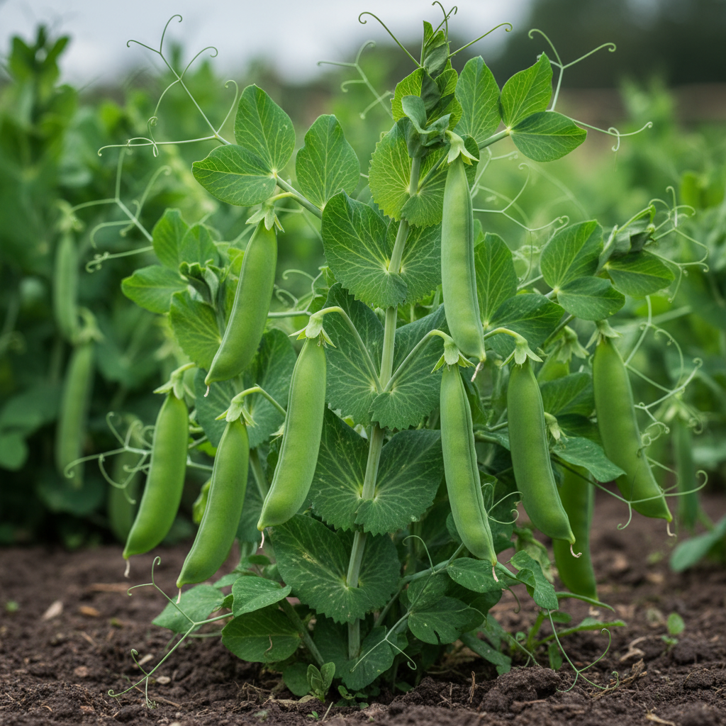 Hurst Green Shaft Pea Seeds for Planting – Heirloom English Garden Vegetable Seeds
