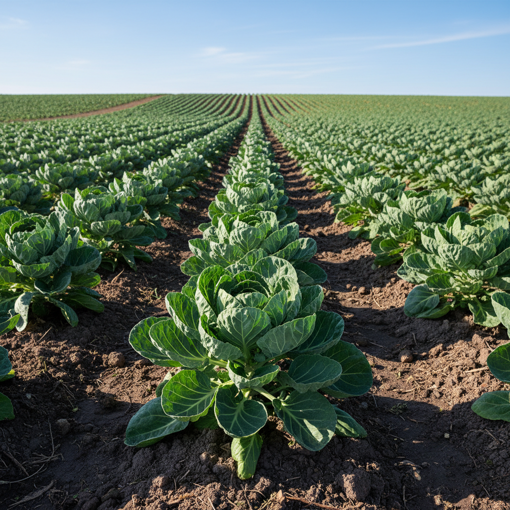 Crispus F1 Brussel Sprout Vegetable Seeds – High-Yield, Disease-Resistant, Crisp & Flavorful